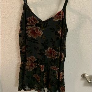 AEO lace and velvet dress